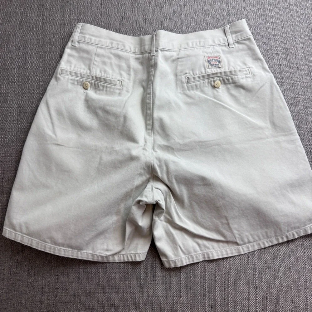 Polo Ralph Lauren Mens Pleated Chino Shorts Tan Khaki Cotton 32 5808281UP